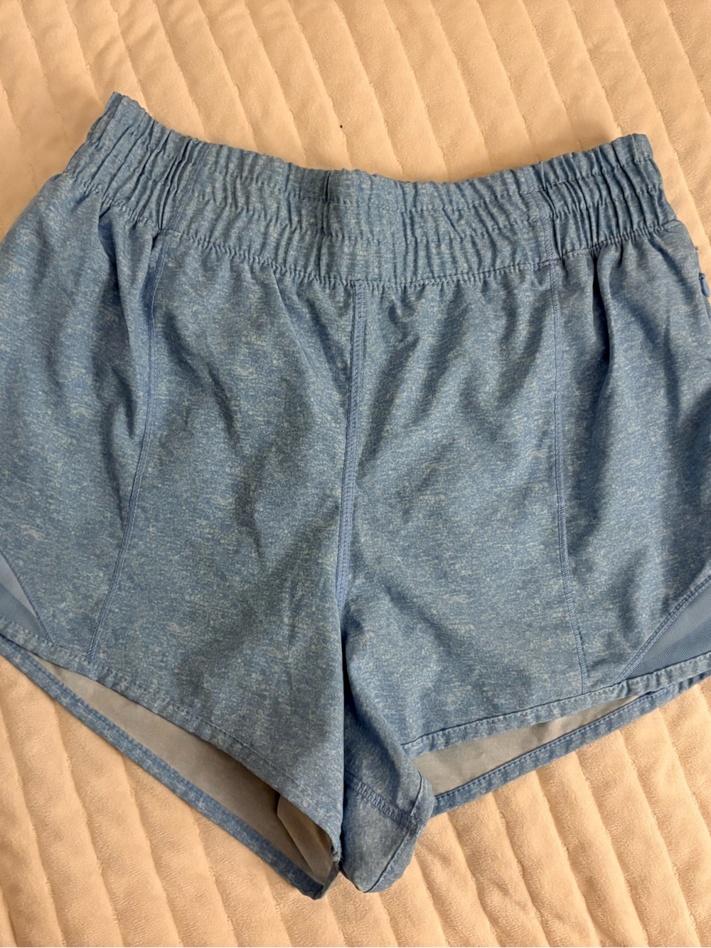 Altar’d State Light Blue Women's Athletic Shorts